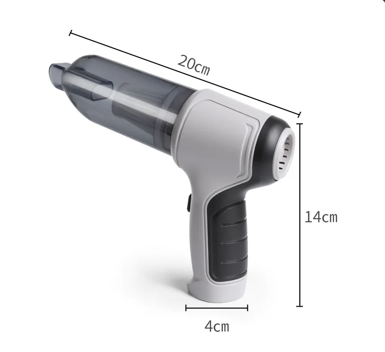 M4 3-in-1 9000Pa Wireless Handheld 120W Car Vacuum Cleaner