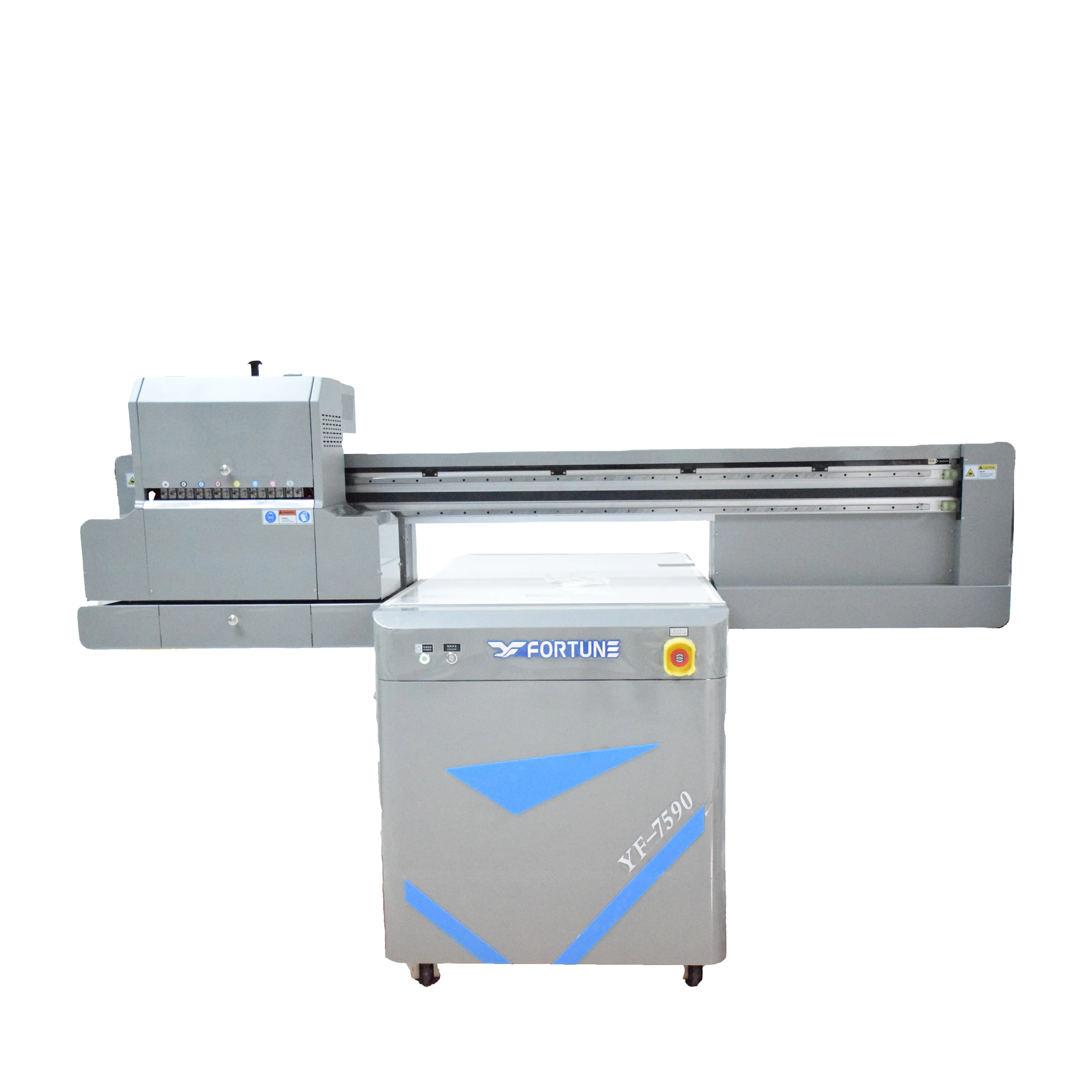 small size 7590 uv flatbed large format printer with rotary for bottles phone cases toshiba CE4
