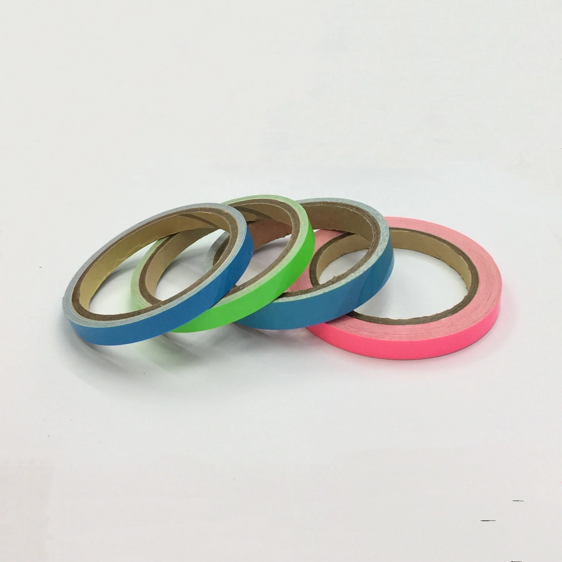 good quality colors luminous adhesive tape photoluminescent adhesive tape glow in the dark bicycle tape