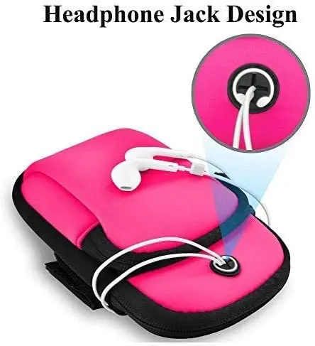 Phone Running Armband for Exercise Sport Workout Arm Band,Water Resistant Cell Phone Armband Case for iPhone 12 11 Pro