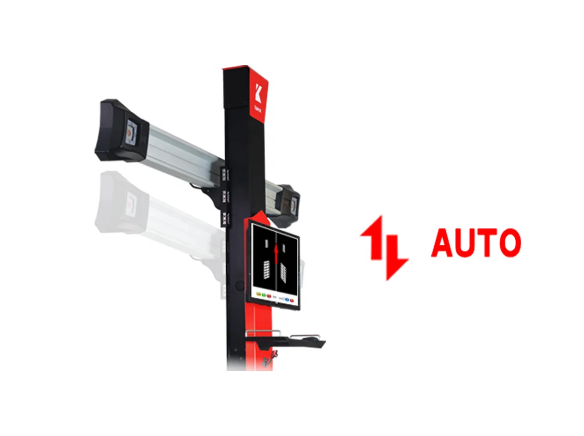 Intelligent 3D K9800 Wheel Alignment with Touchless Wheel Clamps