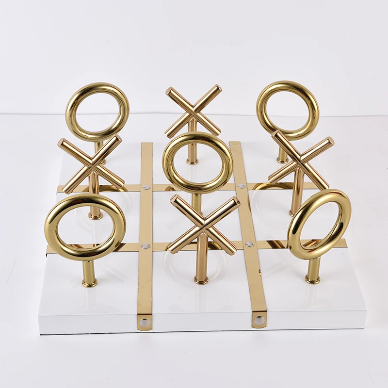 Tabletop chess game home decoration accessories wooden chess board set