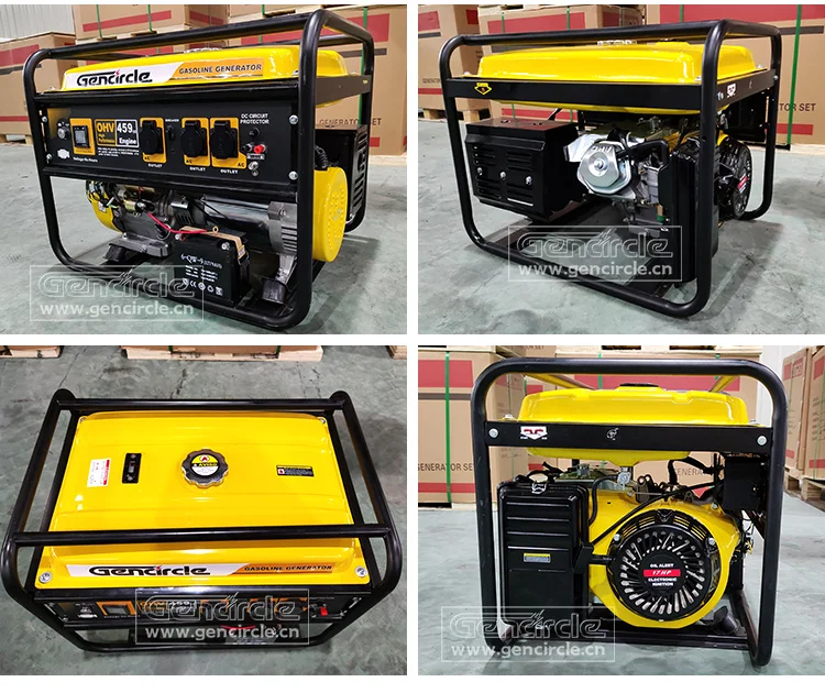 Customized Factory Direct Gasoline Power Genset Portable Manufacture Price 8000 Watt Generator for Hot Sale