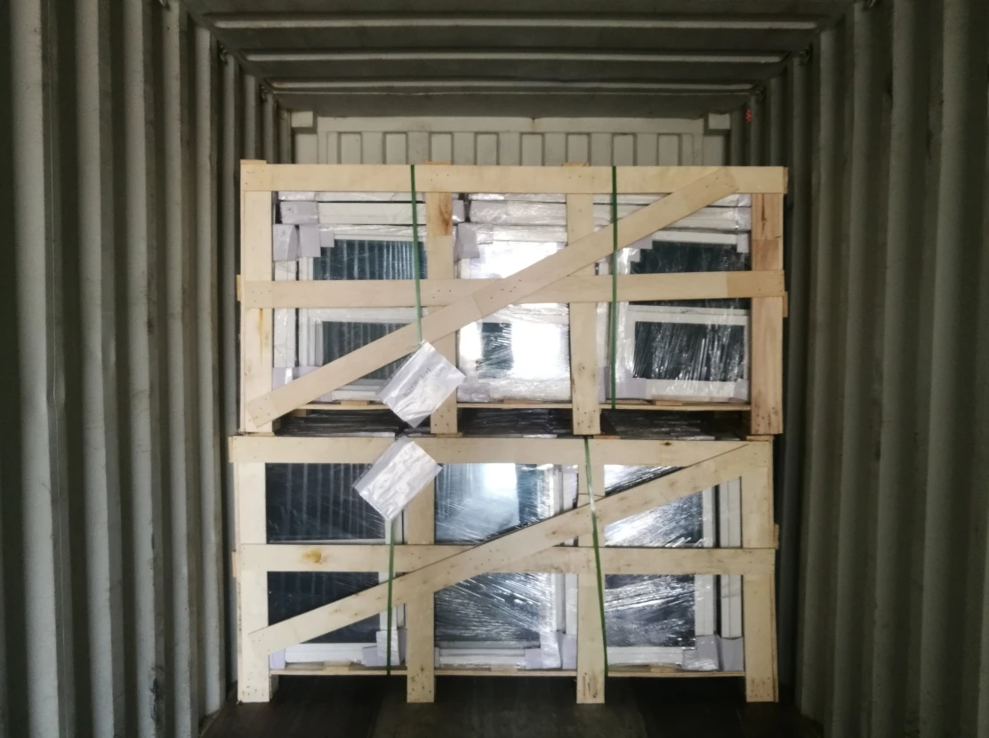 Home Security Soundproof Windproof Hurricane Impact Double Glazed Pvc Profile Vinyl Sliding Windows