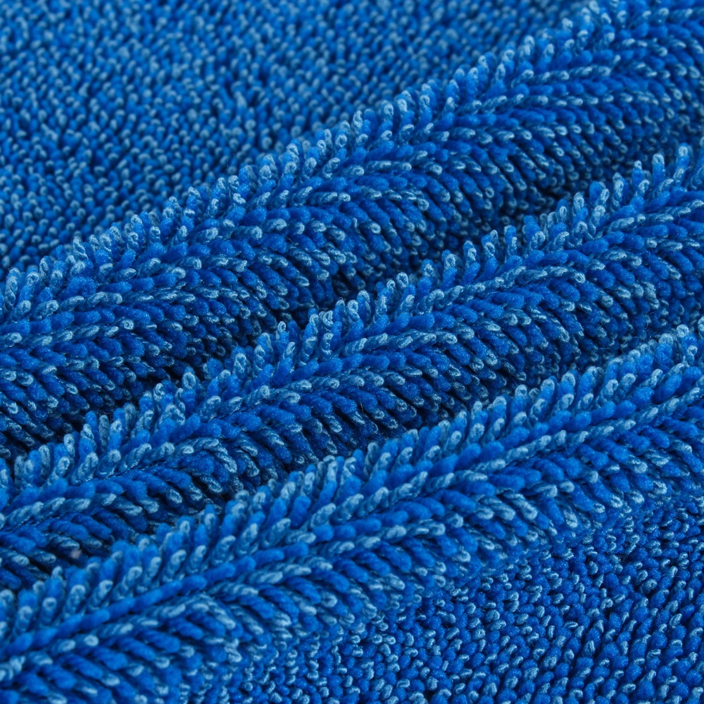 Microfiber cleaning cloth for magic mop flat cleaning mop head twist mop pad fabric in roll