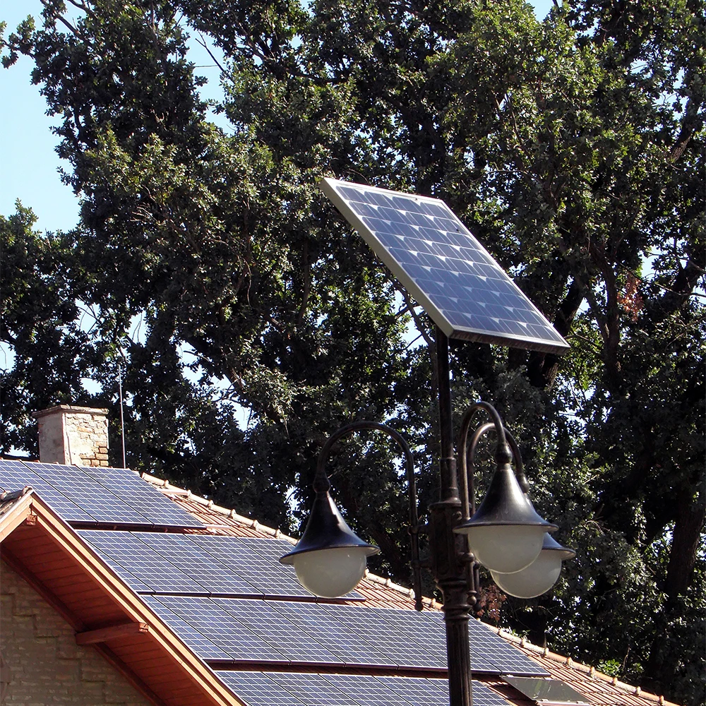 NEI 50W MONO PERC Powerful Solar Panel Complete Kit Solar Panel Electricity Production