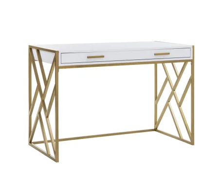 Steady modern gold luxury console table metal living room with drawers cheap console modern table