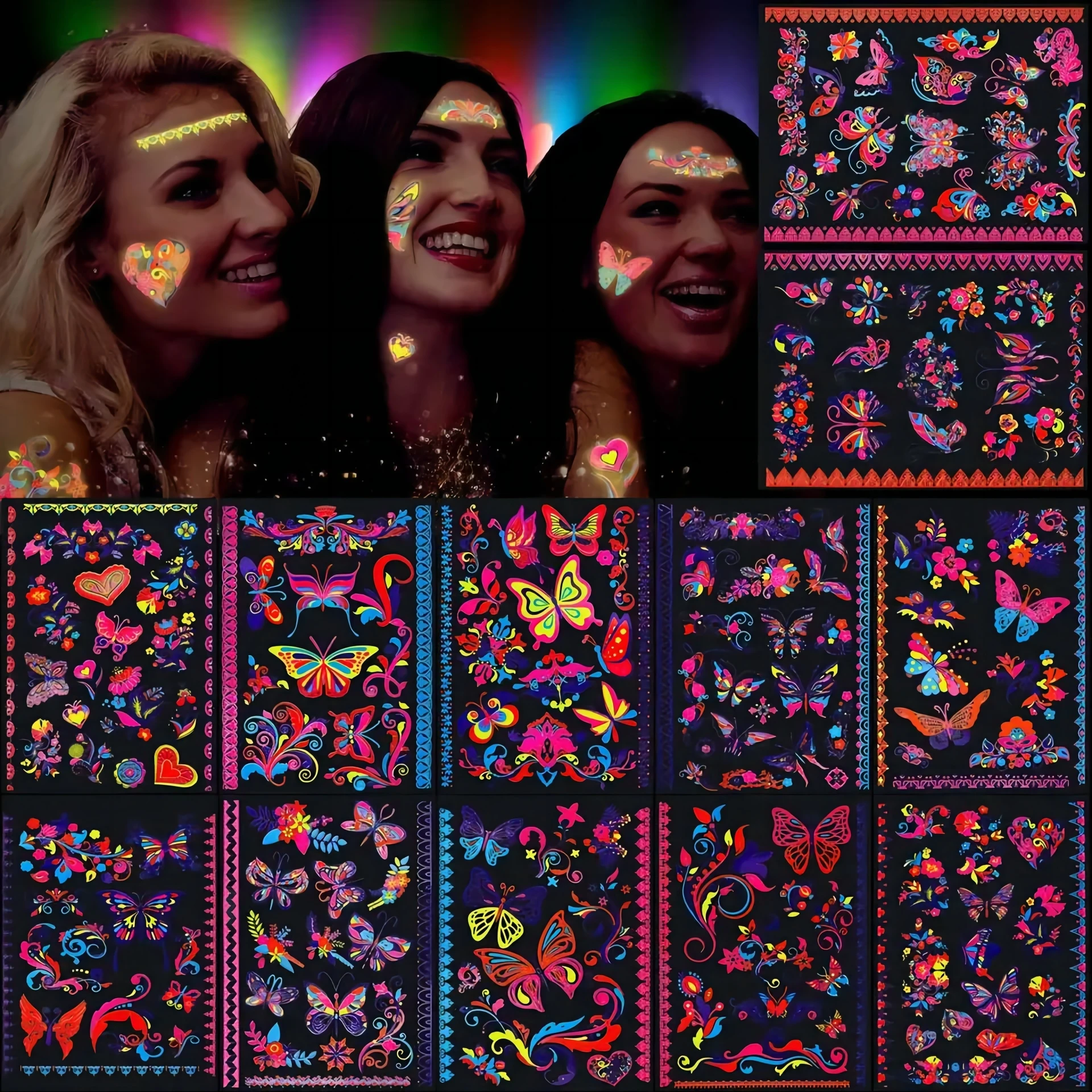 Наклейки для татуировок