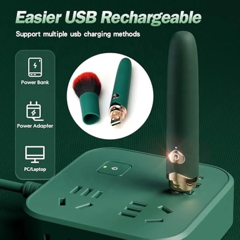 Mini Vibrator Bullet Adult Toys Female Sex Toys Detachable Makeup Brush Discreet Vibrators Nipple G Spot Clit Vibrator