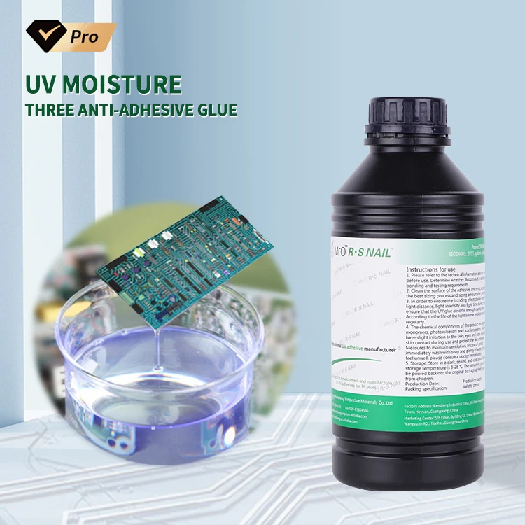 Wholesale Manufacture Direct UV Curable resin UV Moisture Three Anti adhesive Glue