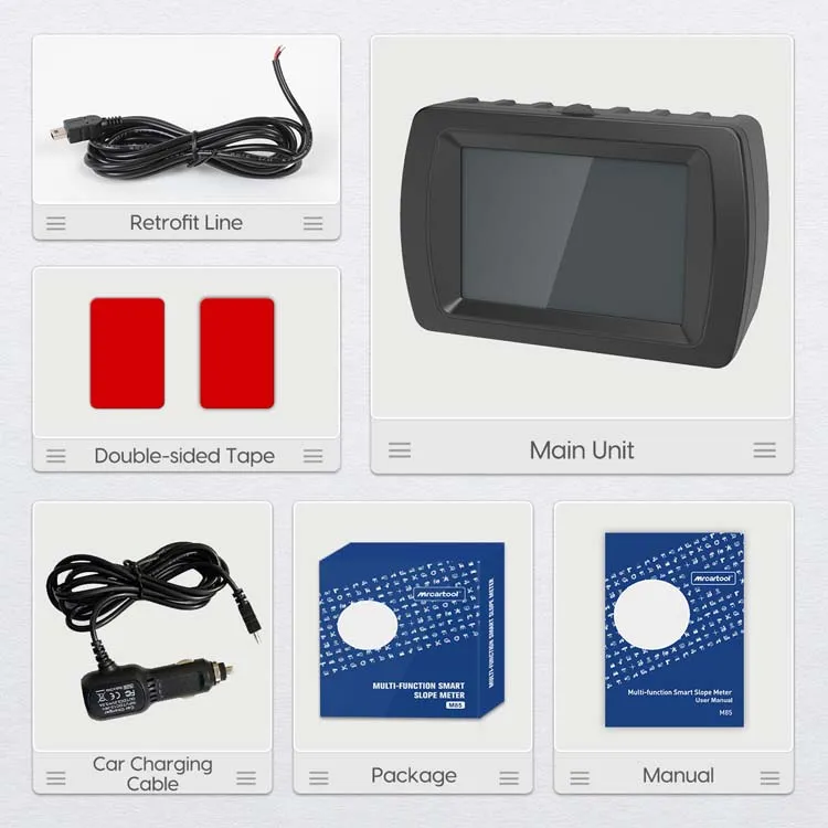 Wholesale MRCARTOOL M85 3.5 Inch Auto Light Sensor Head Up Display Car Speedomenter Gps Hud
