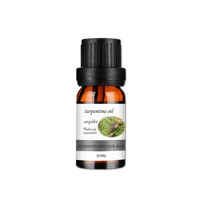 Unique design hot sale popular product 10ml natural pure food medical grade gum turpentine oil