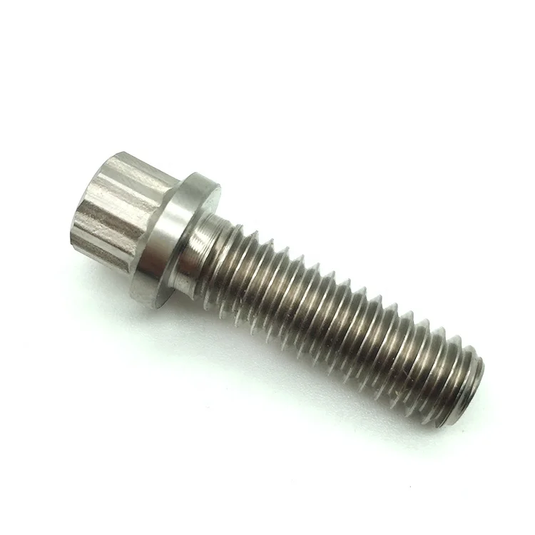 titanium 12 point flange bolt 3/8 5/16 7/16