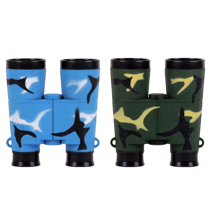 Pretend Play Toys High Definition Camouflage Telescope 6 Times zoom in  Children Toys Military Accessory (HM10C)