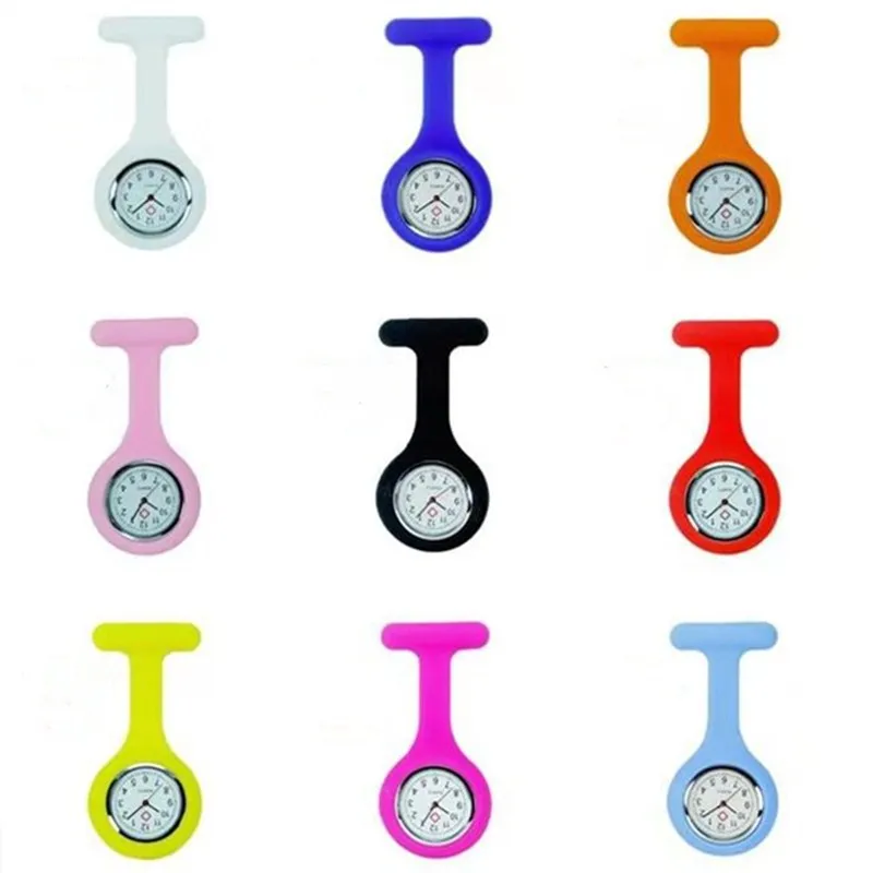 Wholesale Customize Logo Ruber Pocket Nurse Watch Medical Doctor Nurse Watches Medical Watch Women Nurse