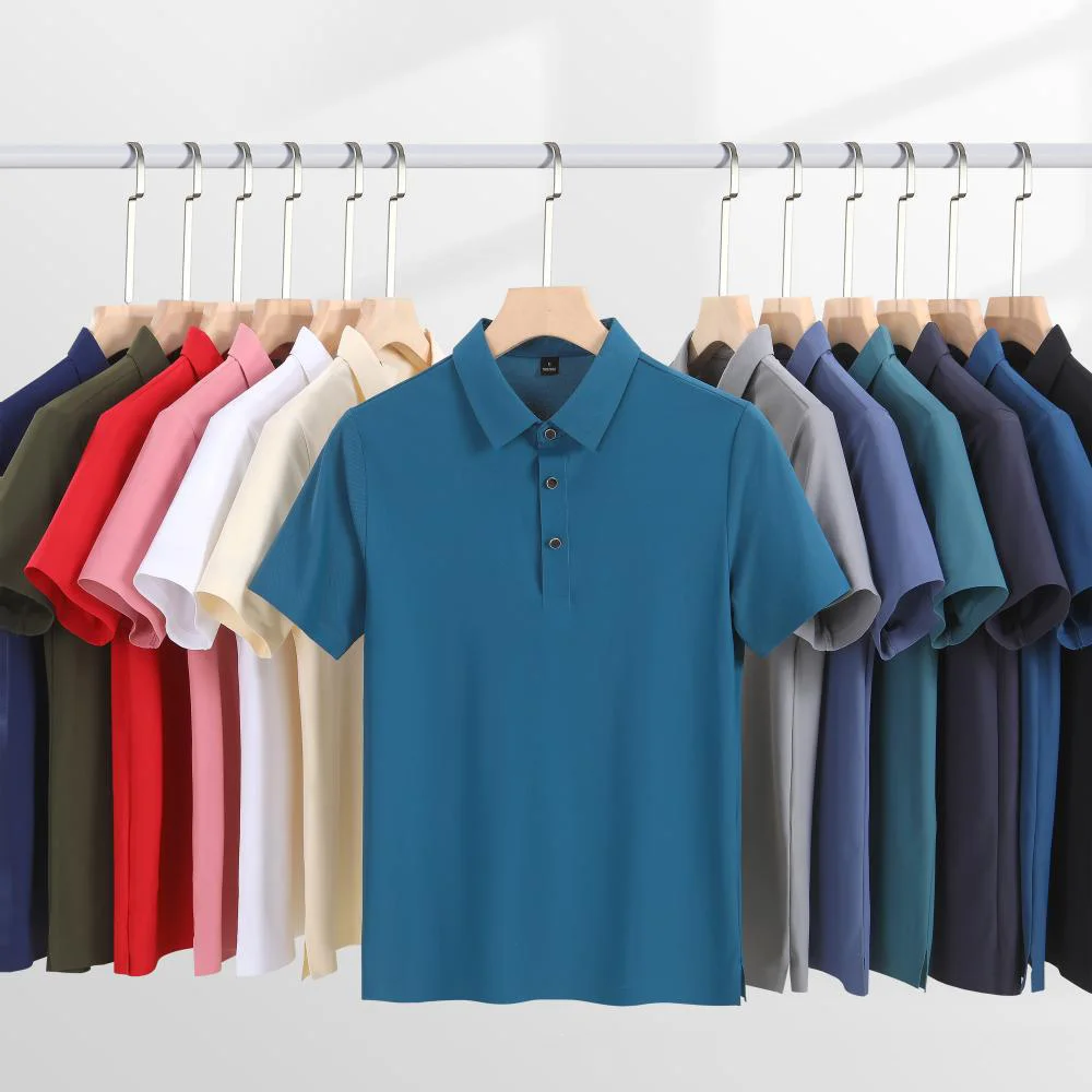Golf Polo T Shirt Plain Embroidery Logo High Quality Unisex Polo Custom Polo Shirt