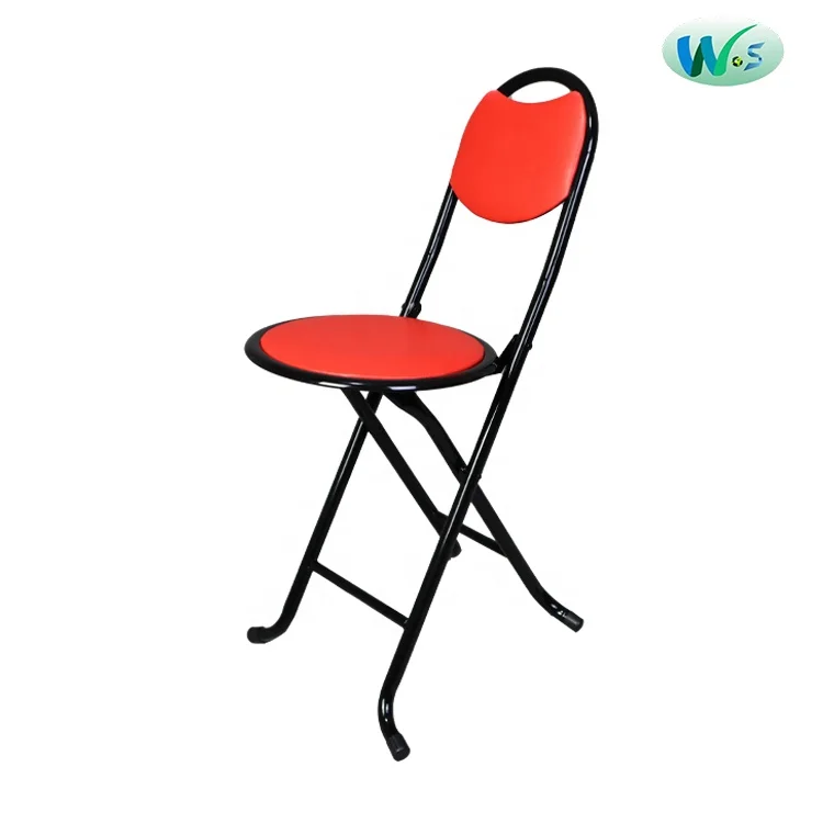 WSF 5550 foldable portable chair light stackable church legs stool silla beach kids outdoor hiking walking stick chair
