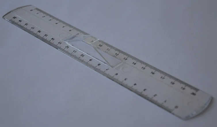Organic t-square flexibility strong ruler has a good wear resistant material to prevent from scratching
