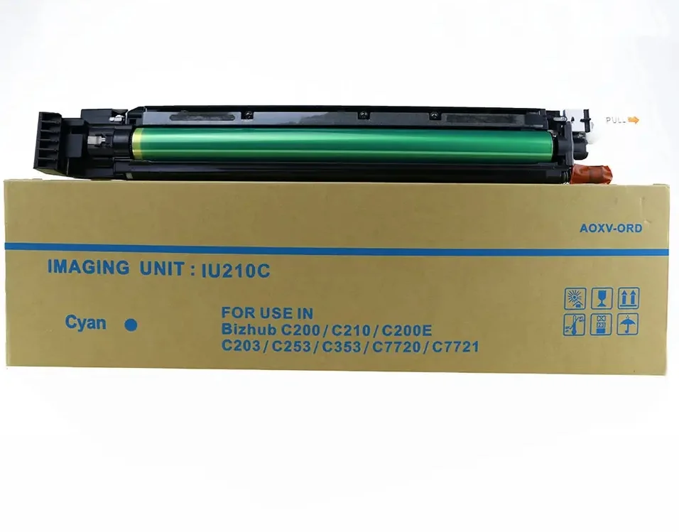 Совместимый барабанный блок Bizhub C200 C210 C200E C203 C253 C353 C7720 C7721 Konica Minolta IU210