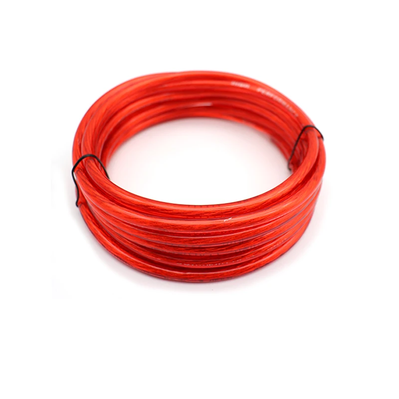 Factory supply 1500w car amplifier wiring Kits 8GA speaker cable for car subwoofer