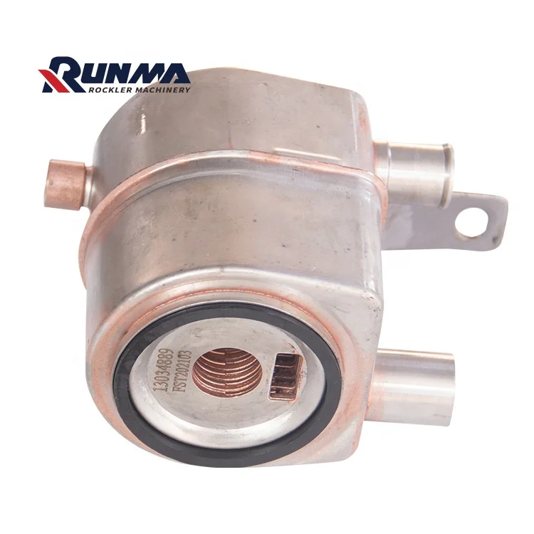 Runma C18AB-7N0165 + A C6121 масляный радиатор с гильзой цилиндра D18-000-130 погрузчика
