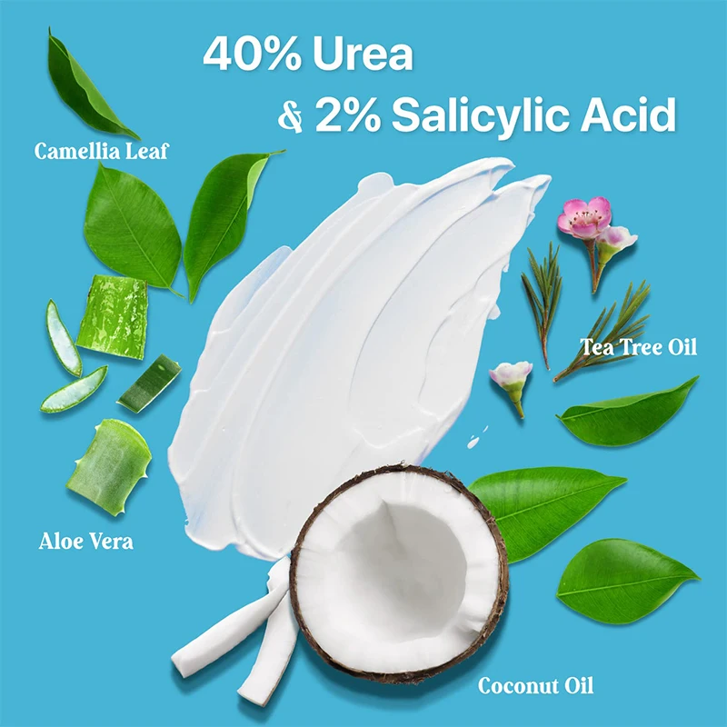 Kangrong Private Label Skin Care Foot Care Organic Moisturizing Callus Remover Hand Cream Foot Cream Salicylic Acid Urea Cream