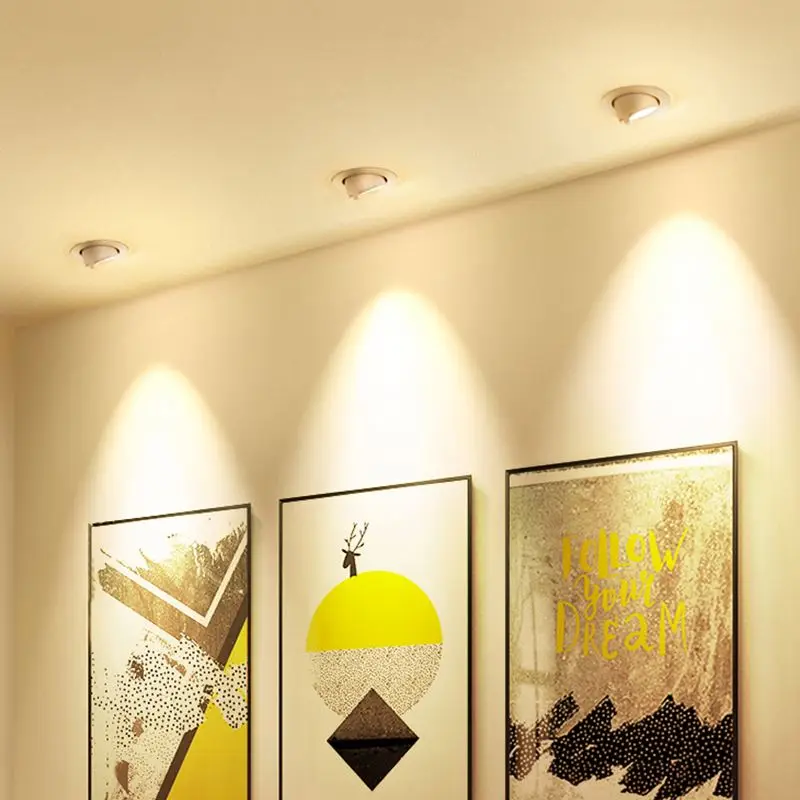 Mini Commercial Light Aluminum Led Ceiling Downlight