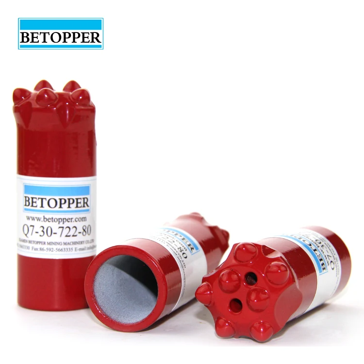 Hotsale 30mm 4 Buttons Tapered Button Bit 7 Degree Mining Tapered Rock Drilling Bit For Mining, Hard Rock