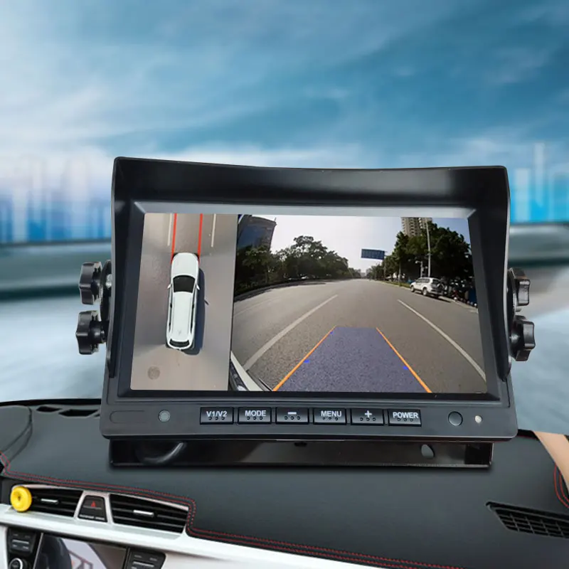 2022 Factory wholesale 7 inch truck security monitoring reverse camera with monitor car lcd monitor system