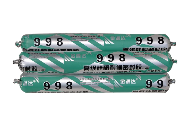 
high performance 998 Neutral curing Silicone Sealant for glass and aluminum structural glazing 