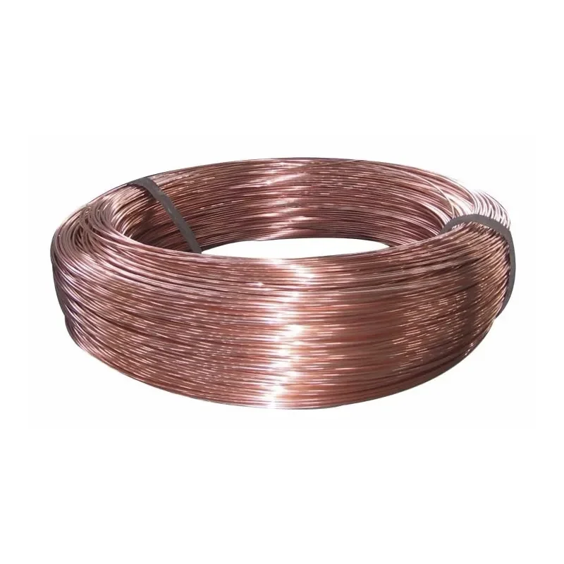 High ductility astm enamelled electrical 2 awg 8mm red copper wire