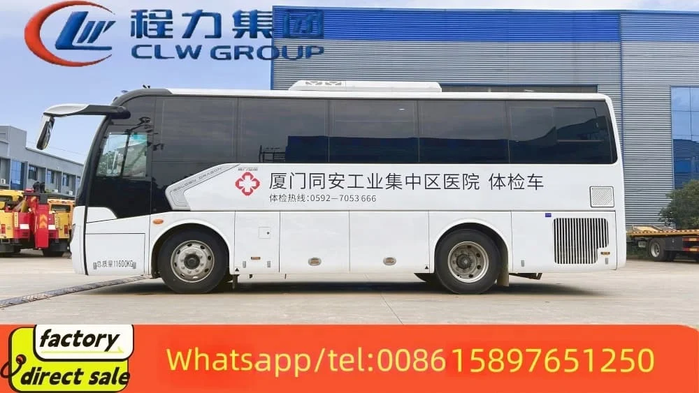 China Factory 2025 Brand New Mobile Ambulance Emergency Vehicles Ambulance Equipment Mobile Clinic Bus for Sale