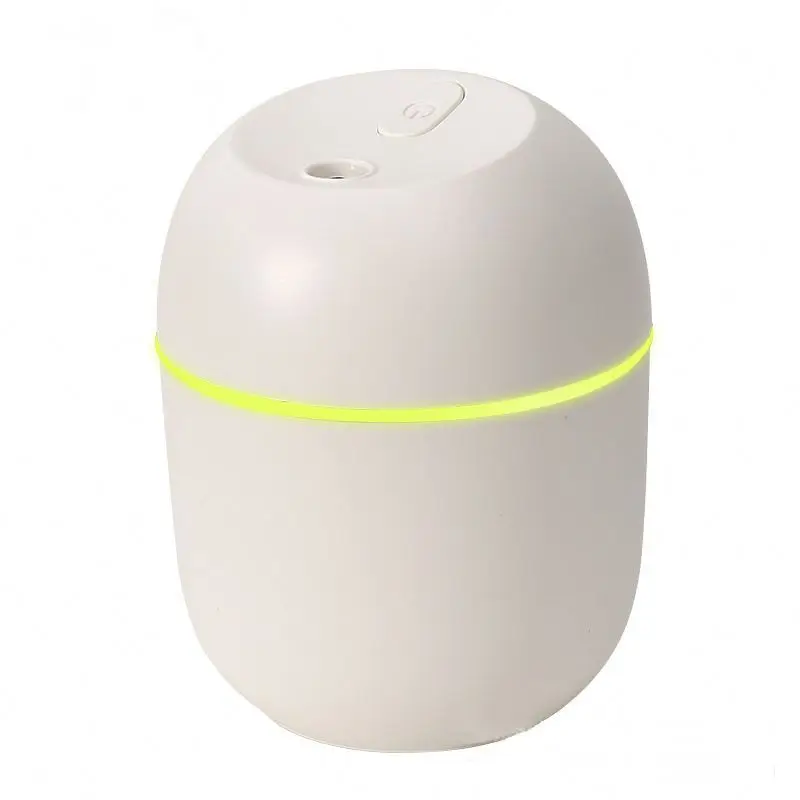 New Ultrasonic Mini Air Humidifier, 220Ml Aroma Essential Oil Diffuser For Home Car Usb Fogger Mist Maker With Led Night Lamp