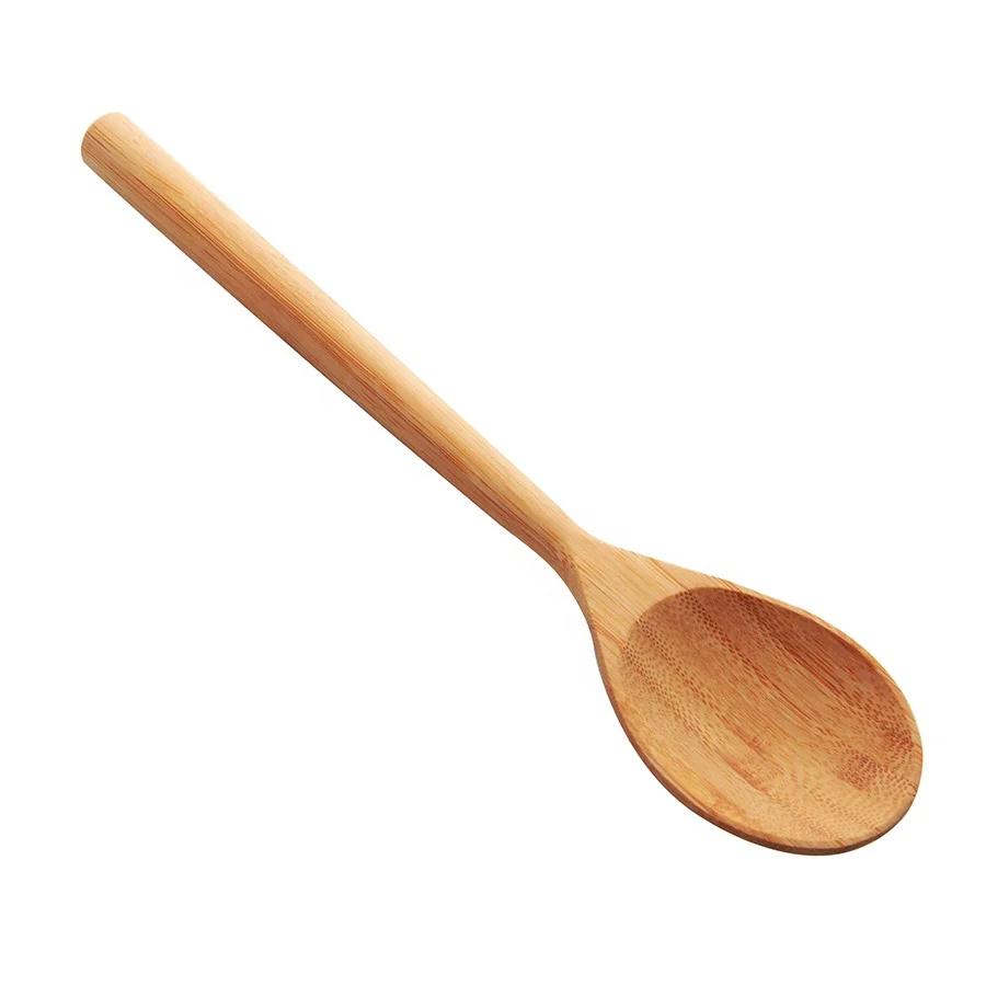 FLYWOD Kitchen Tools Wholesale Premium Bamboo Kitchen Utensils Soup Bamboo Spoon