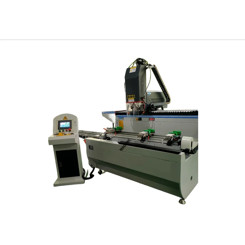 New Design Industrial Automatic Aluminum Profile Processing Center CNC Drilling Milling Machine for Sale SKX-1000