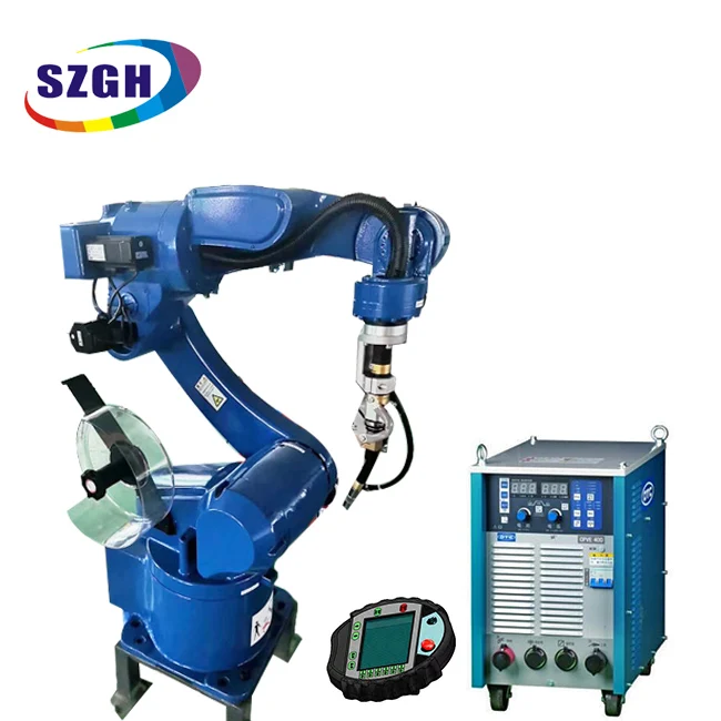 Six axis robot arm joint welding  manipulator 6kg payload  robotic arm industrial TIG MAG TIG DIG CNC engraving machine