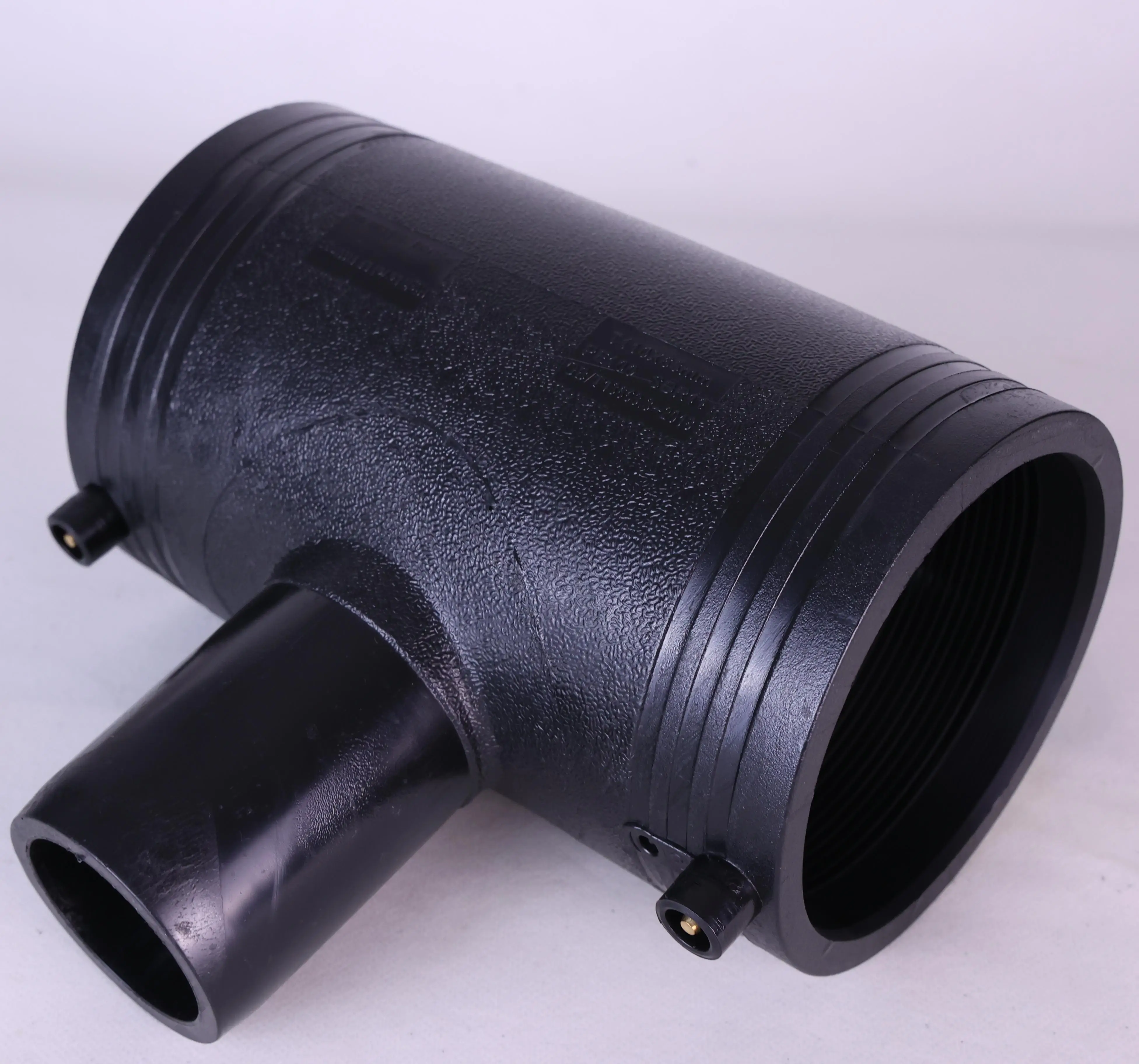 PE100 Level HDPE Polyethylene Pipe Fitting HDPE Electric Fusion Reducing Tee