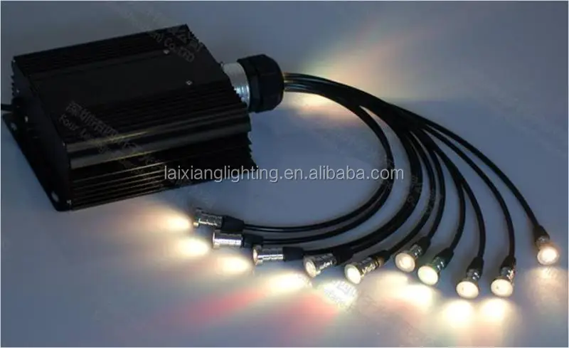 0.75mm -3mm  pmma with black sleeve optical fiber cables