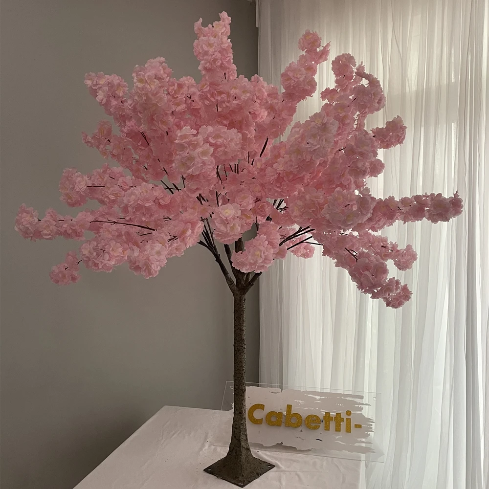 KFCT-029 Wedding table centerpiece tree indoor 5ft 8ft branches  white pink artificial cherry blossom tree for wedding