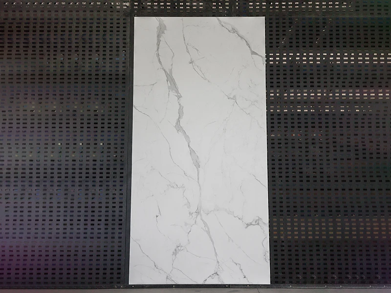 White Polished Glazed Matte Big Slab Floor Tiles Porcelain Ceramic Wall Tiles Sintered Stone for TV Background and Table Top