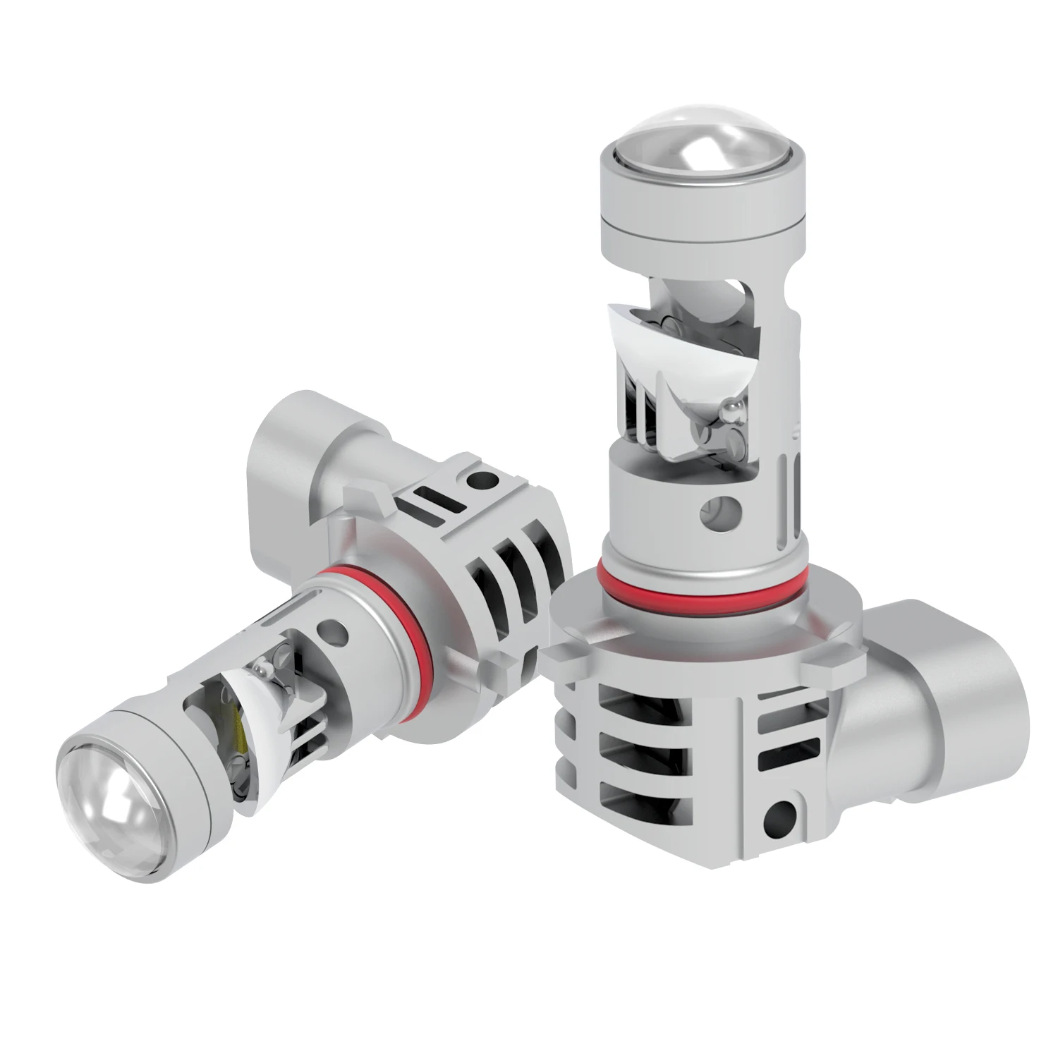 OEM Factory Price H7 H18 Mini Led Projector Lens Car Headlight Bulb 80W Canbus 10000LM H4 H19 H8 H11 9005 9006 12V Auto LED Lamp
