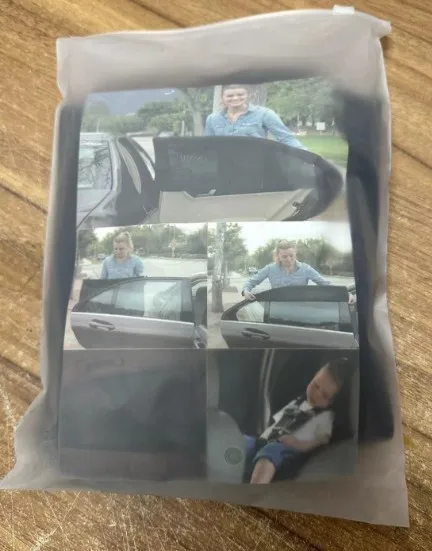 2 Pack universal sun uv protection cover car side sunshade breathable stretchy mesh curtain window cover