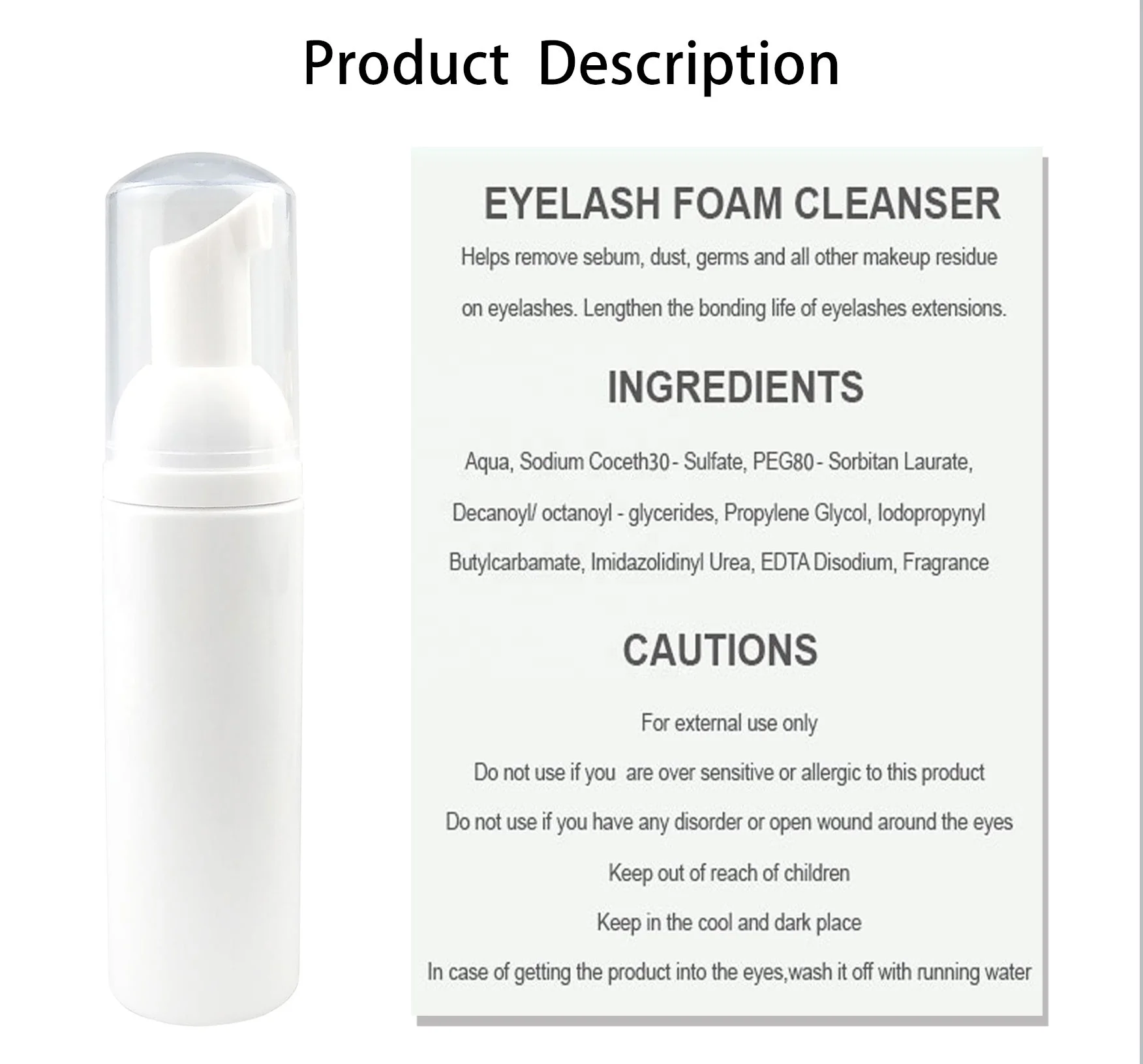 
Wholesale Rich Sky Lashes Extension Cleanser Brush And Private Label Lash Remover 