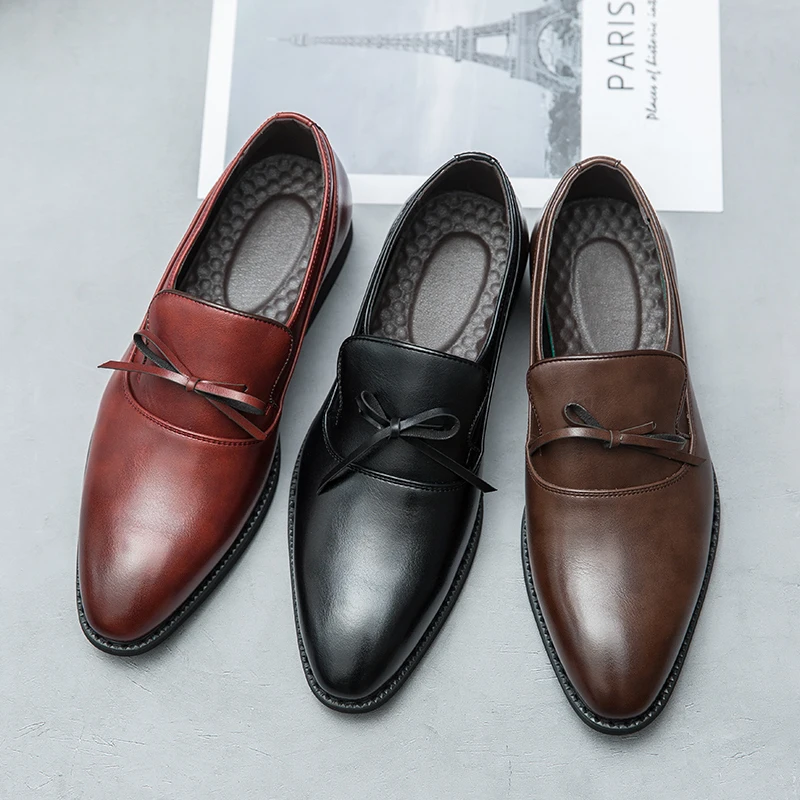 New Designers Good Quality Height Increasing Men Formal Leather Dress Shoes