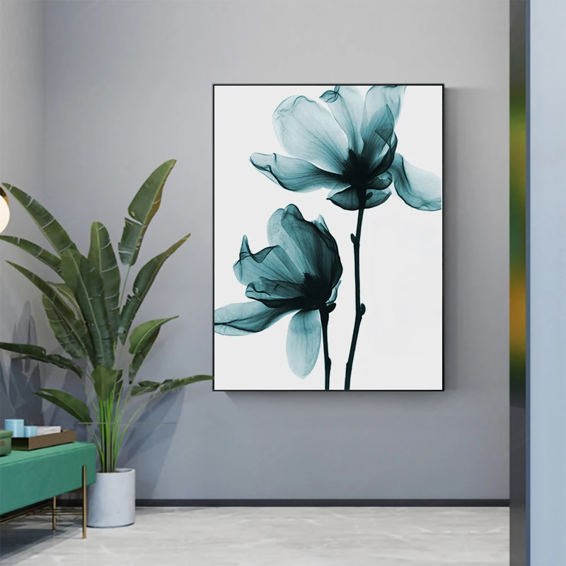 
Paintings Living Room Wall Abstract Decoration Art Print Floral Oil Prints Poster Canvas Painting 