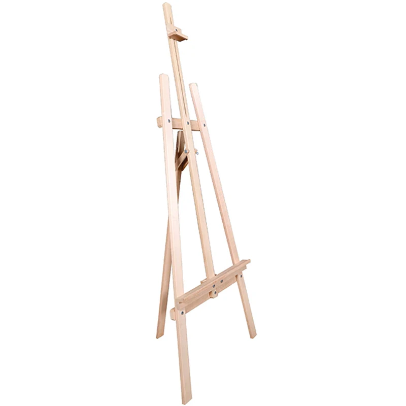 
Wooden easel display stand art craft painting easel suitable for children artists adult students classrooms and exhibitions 