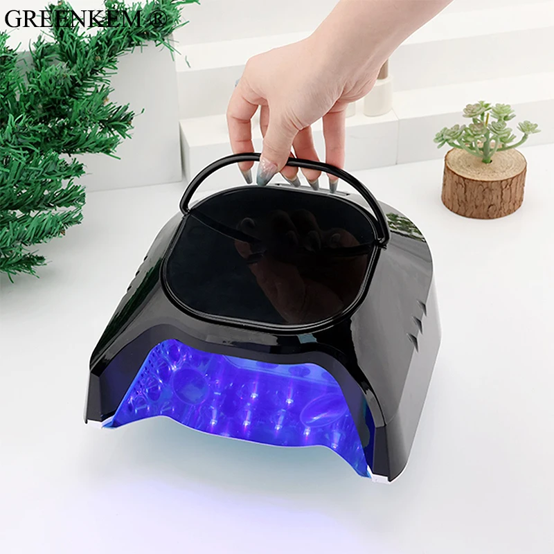 86W Private Label Super High Power Unique Shape Design Portable Rechargeable LED UV Nail Lamp
