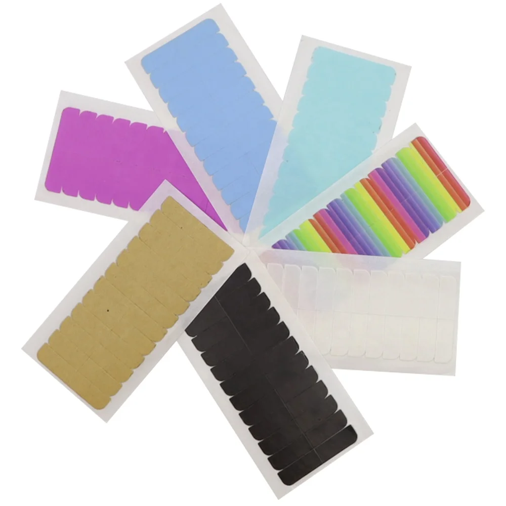 Wholesale Pink Color Double Sided Adhesive Glue Tape Tabs Invisible Replacement Tapes for Tape-in Hair Extensions