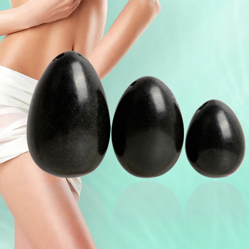 
Wholesale yoni steam egg kits drilled gia certified jade yoni eggs holder crystal set 
