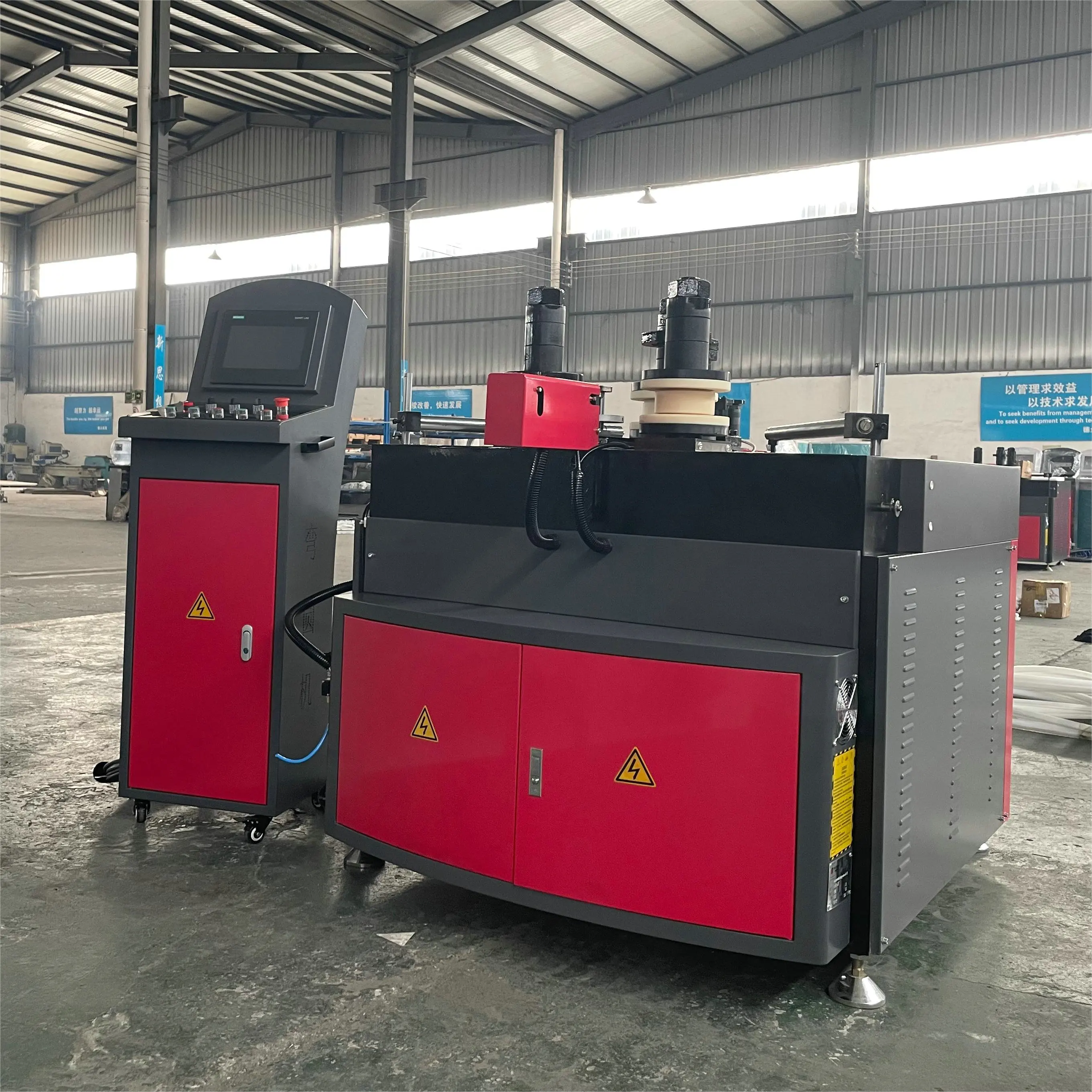 Full-automatic pvc profile arch bending machine aluminum window profile bending machine